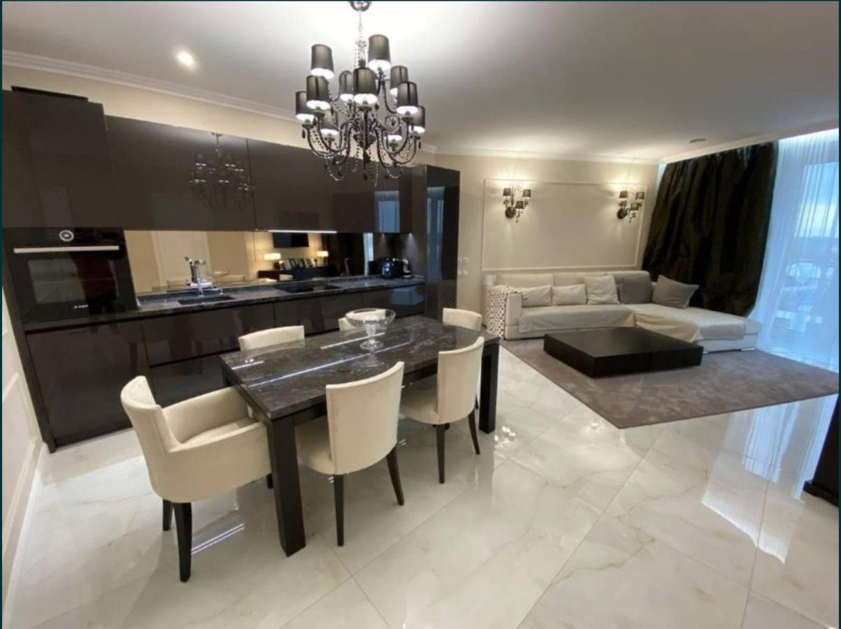 Lux 1-Bedroom Panoramic View Most City Center Area Dnipro Dış mekan fotoğraf